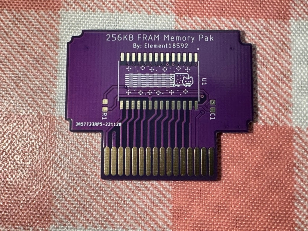 N64 FRAM Controller Pak