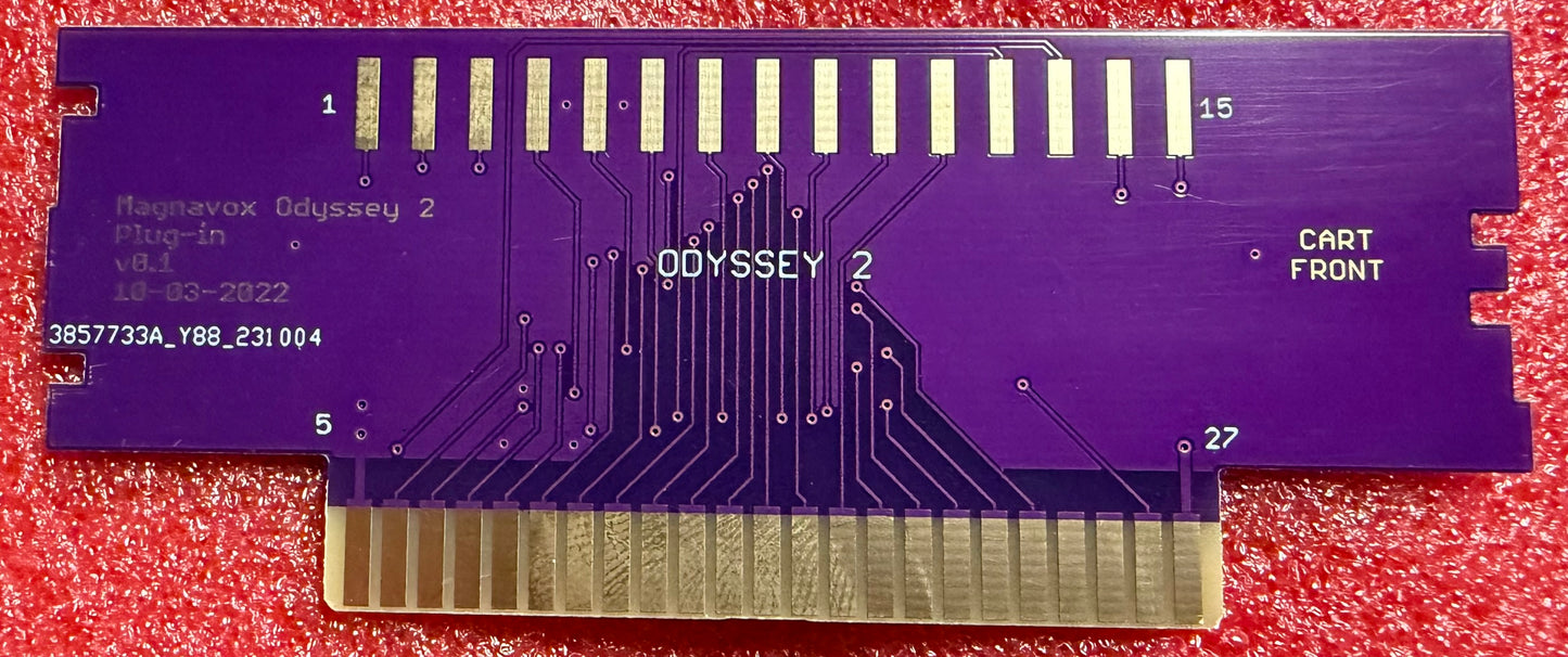 Odyssey2 Adapter (SNES) - Sanni Open Source Cartridge Reader
