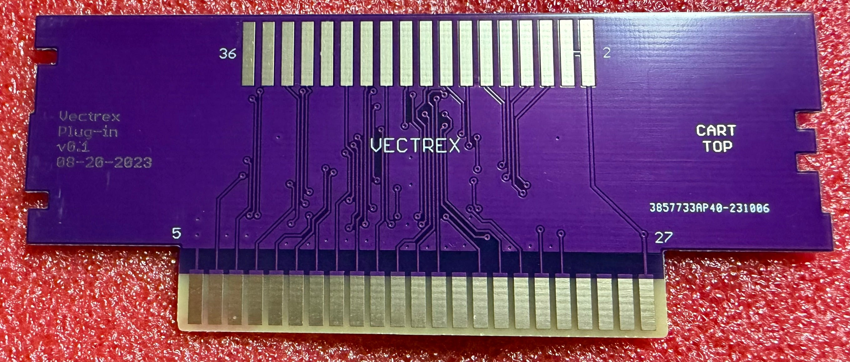 Vectrex Adapter (SNES) - Sanni Open Source Cartridge Reader – Bonzo's ...