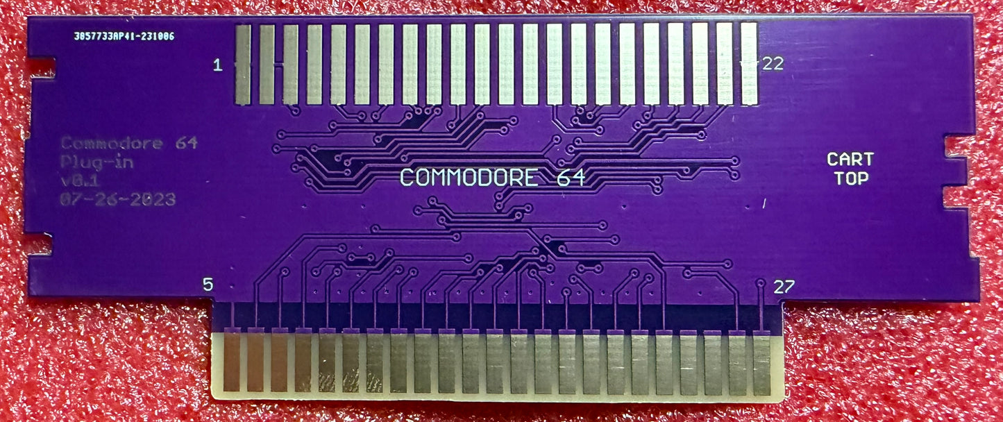 Commodore 64 Adapter (SNES) - Sanni Open Source Cartridge Reader