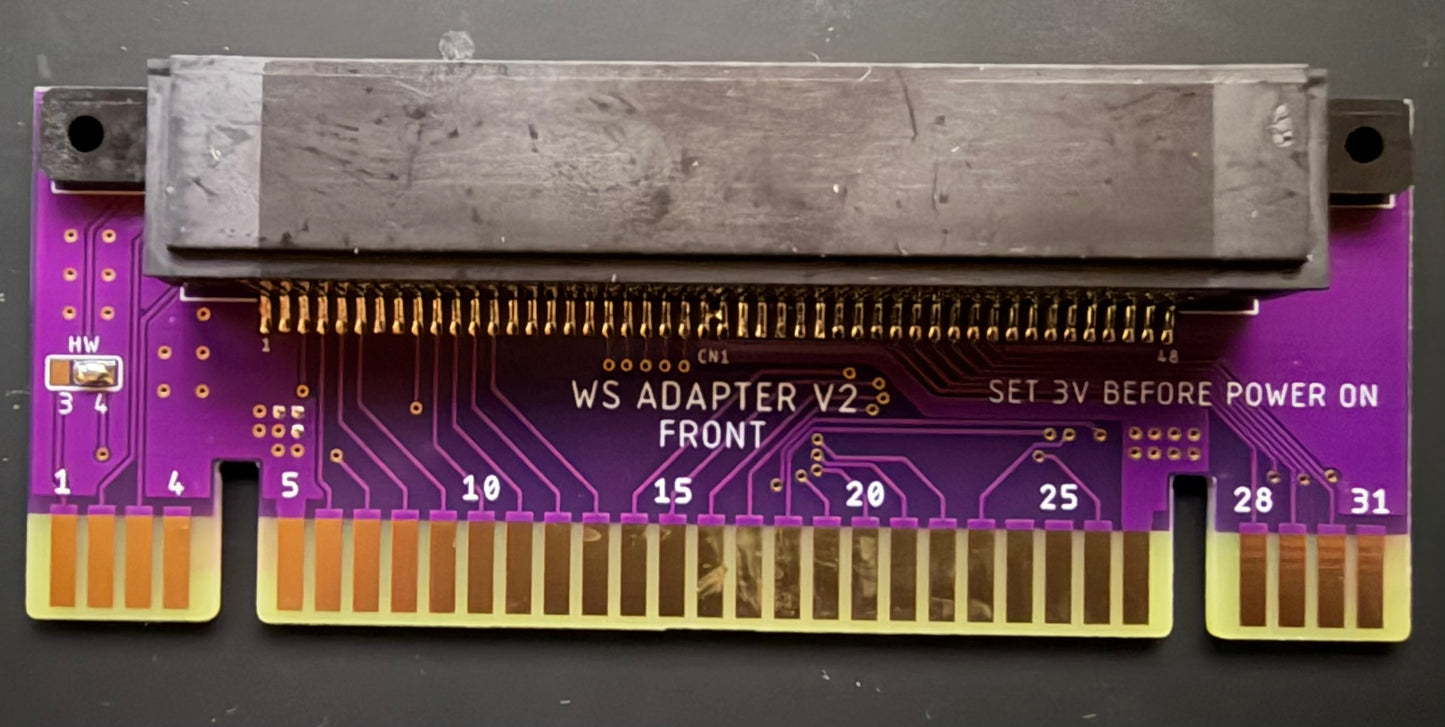 Wonderswan Adapter (SNES) - Sanni Open Source Cartridge Reader